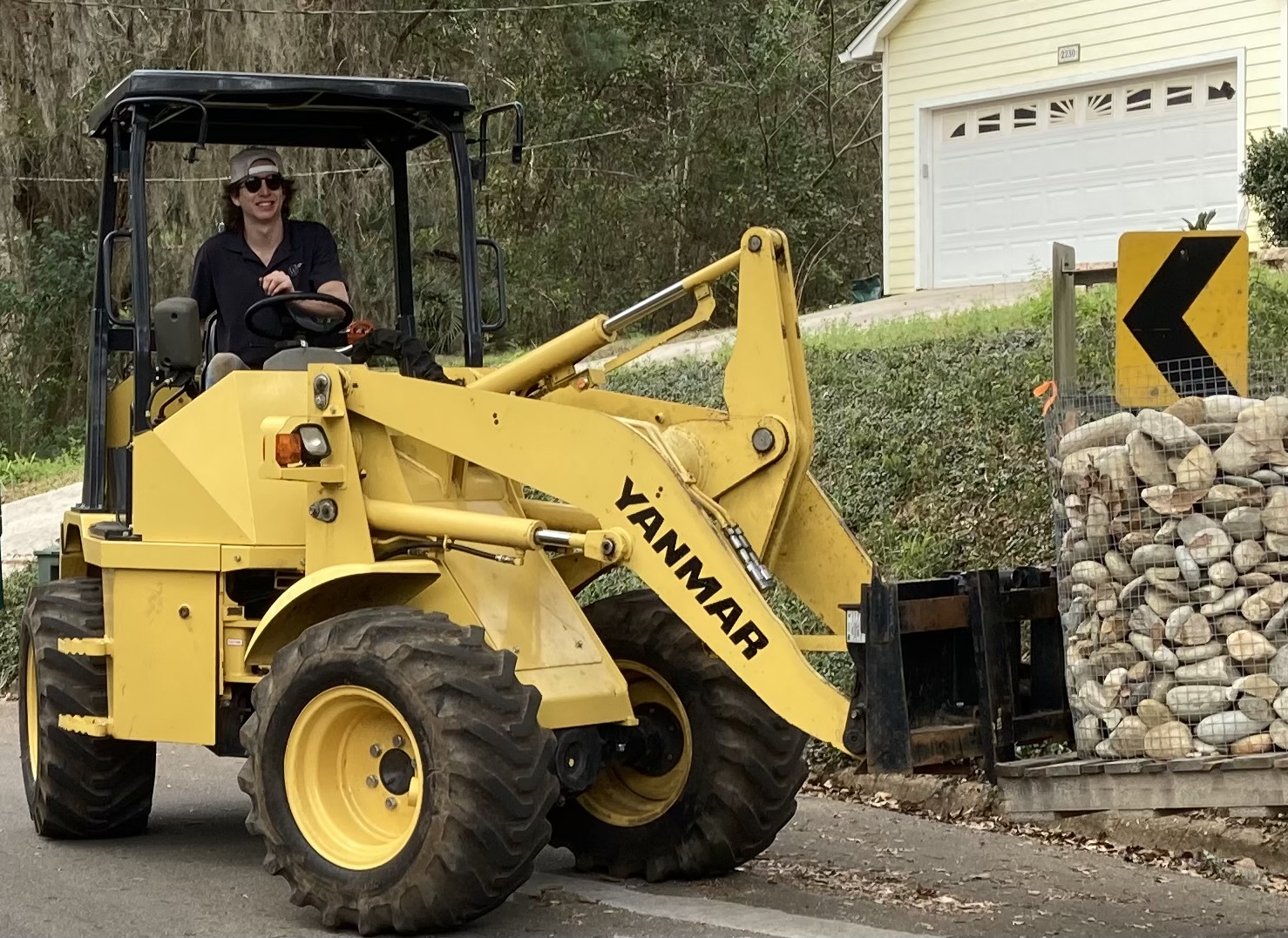 Logan Williams, owner of Wolf Building Services